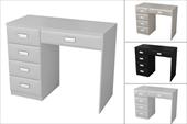  Орматек Туалетный стол Como/Veda (5 ящиков, экокожа и ЛДСП)